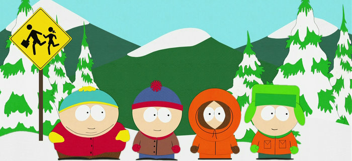 Познатите во South Park
