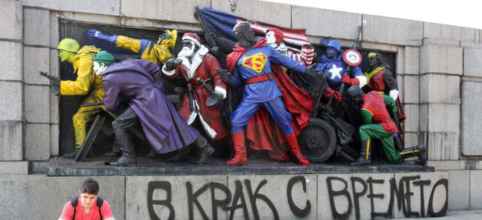 Улична уметност што ја одбележа 2011 година