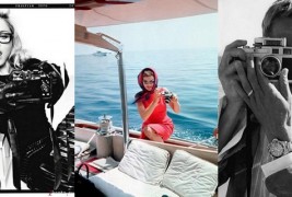 Славните личности во улога на фотографи
