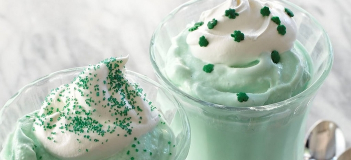 „Shamrock Shake“ - Смарагден милкшејк од ментол