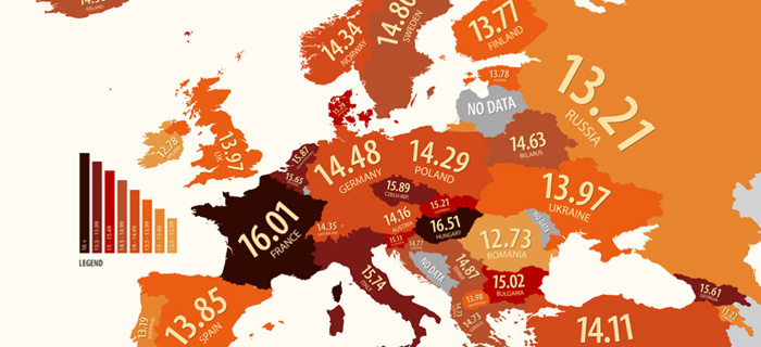 Во која европска држава мажите имаат најголеми пениси?