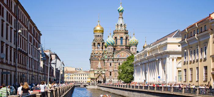 Триминутна прошетка низ Санкт Петербург