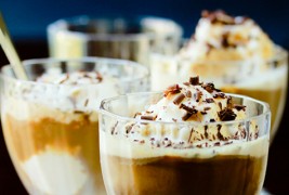 Сладолед потопен во кафе (Affogato al Caffè)