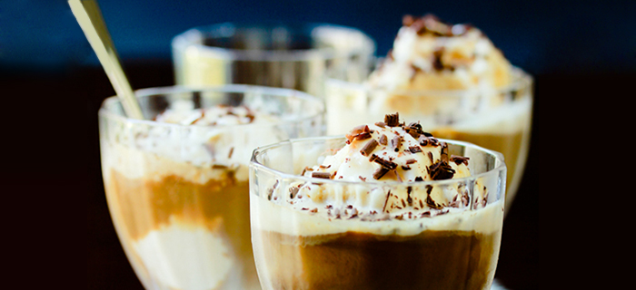 Сладолед потопен во кафе (Affogato al Cafe)
