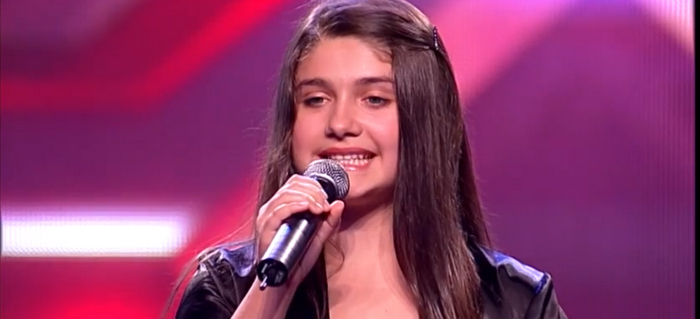 13 годишно девојче ги воодушеви судиите на „X Factor Adria“